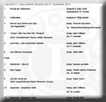 Programm Benefizkonzert 2011